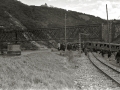 ACCIDENTE FERROVIARIO, DESCARRILAMIENTO DE UN TREN DE LA LINEA BILBAO-SAN SEBASTIAN EN EL VIADUCTO DE ZUMAIA DEBIDO A UN TEMPORAL. (Foto 6/6)