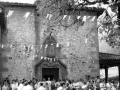 Acto de colocación de la imagen en la ermita