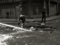 ACTUACION DEL CUERPO DE BOMBEROS EN LA CALLE IPARRAGUIRRE. (Foto 3/5)