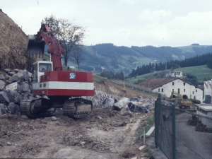 [Goizper lantegiaren bide berrirako obra-lanak]