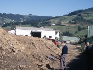 [Goizper lantegiaren bide berrirako obra-lanak]