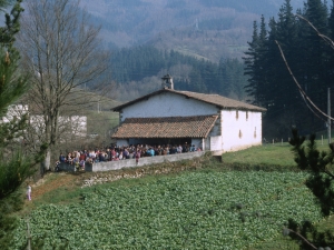 [San Blas egunaren ospakizuna izen bereko ermitan]