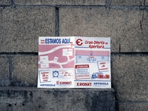 [Eroski denda berriaren propaganda]