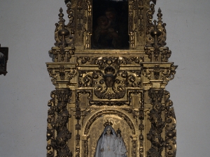 Iglesia parroquial de San Juan Bautista. Retablo de la Virgen