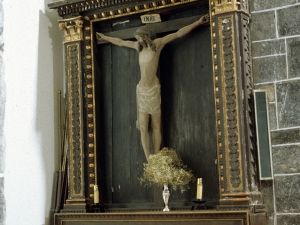 Iglesia parroquial de Nuestra Señora de la Asunción. Retablo de Cristo Crucificado