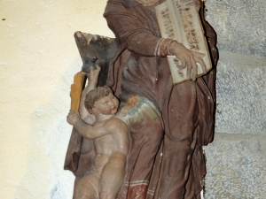 Ermita de San Gregorio. Escultura. San Mateo