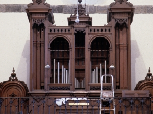 Iglesia parroquial de San Juan Bautista. Órgano