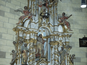 Iglesia parroquial de San Martín de Tours. Retablo de San Juan Bautista