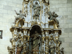 Iglesia parroquial de San Martín de Tours. Retablo de la Virgen del Rosario