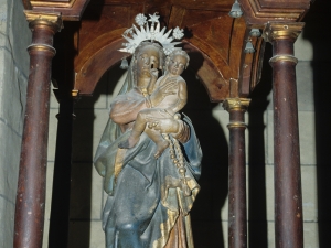 Iglesia parroquial de San Martín de Tours. Escultura. Virgen del Rosario