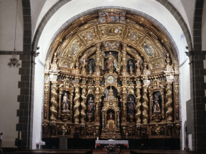 Iglesia parroquial de San Bartolomé. Retablo de San Bartolomé