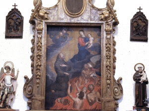 Iglesia parroquial de San Bartolomé. Retablo de las Ánimas