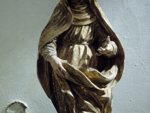 Iglesia parroquial de Nuestra Señora del Rosario de Ugarte. Escultura. Virgen del Pilar