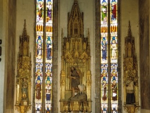 Iglesia parroquial de San Juan Bautista. Retablo de San Juan Bautista