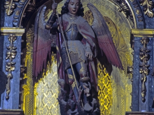Iglesia parroquial de San Juan Bautista. Escultura. San Miguel Arcángel