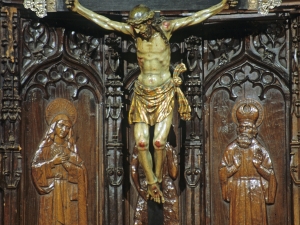 Iglesia parroquial de San Juan Bautista. Escultura. Cristo Crucificado