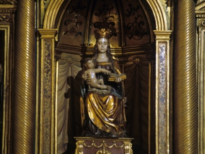 Iglesia parroquial de San Juan Bautista. Escultura. Andra Mari