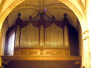 Iglesia parroquial de San Juan Bautista. Órgano