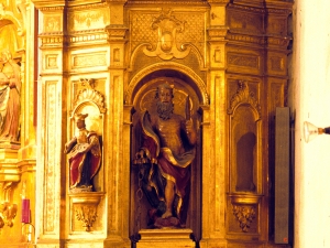 Iglesia parroquial de Nuestra Señora de la Esperanza de Uribarri. Retablo de San Bartolomé