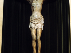 Iglesia parroquial de Nuestra Señora de la Esperanza de Uribarri. Escultura. Cristo Crucificado