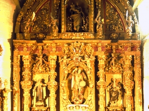 Iglesia parroquial de San Miguel de Garagartza. Retablo de San Miguel Arcángel