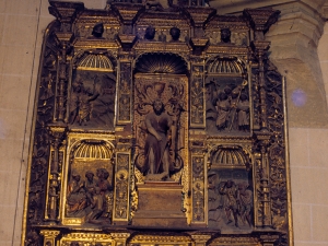 Iglesia parroquial de San Miguel de Garagartza. Retablo de San Juan Bautista