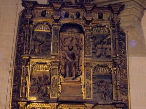 Iglesia parroquial de San Miguel de Garagartza. Retablo de San Juan Bautista