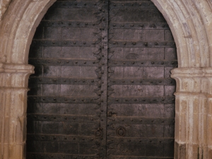 Iglesia parroquial de Santa Águeda de Guesalibar. Puerta