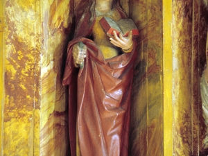 Ermita de San Valerio de Veneras. Escultura. Santa