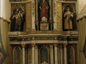 Iglesia parroquial de San Esteban de Udala. Retablo de San Esteban