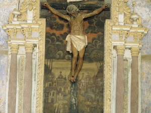 Ermita de Santa Cruz. Retablo de Santo Cristo