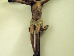 Iglesia parroquial de San Pedro apóstol de Izurieta. Escultura. Cristo Crucificado