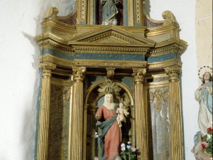 Iglesia parroquial de Santa Lucía de Galartza. Retablo de la Virgen del Rosario