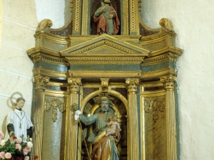 Iglesia parroquial de Santa Lucía de Galartza. Retablo de San José