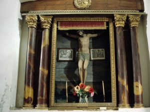 Iglesia parroquial de Santa Lucía de Galartza. Escultura. Cristo Crucificado