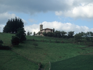 Iglesia parroquial de Santa Lucía de Galartza.