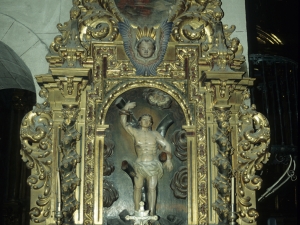 Iglesia parroquial de San Martín. Retablo de San Sebastián