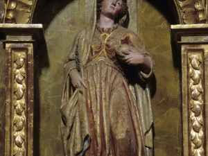 Iglesia parroquial de San Pedro. Escultura. Santa Águeda