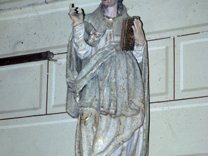 Iglesia parroquial de San Pedro. Escultura. San Agustín