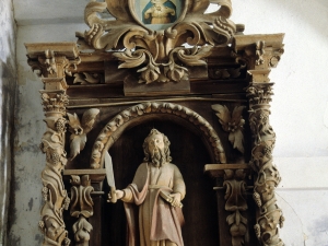 Ermita de la soledad. Retablo de San Bartolomé