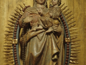 Iglesia parroquial de San Andrés. Escultura. Virgen del Rosario