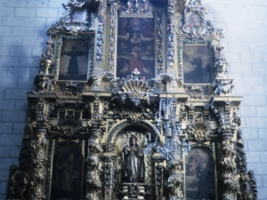 Iglesia parroquial de San Esteban. Retablo de San Donato