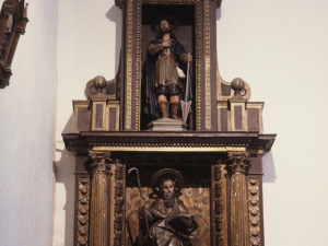 Ermita de Nuestra Señora de Aizpea. Retablo de San Antón