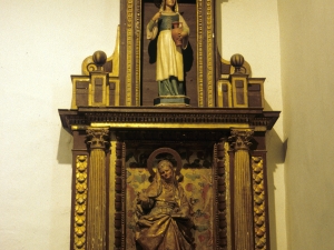 Ermita de Nuestra Señora de Aizpea. Retablo de Santa Ana