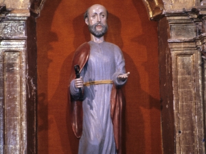 Ermita de San Pedro de Aristerrazu. Escultura. San Pedro