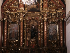 Ermita de San Román de Alzola. Retablo de San Román