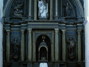 Iglesia parroquial de San Martín de Urdaneta. Retablo de San Martín de Tours