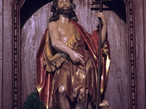Ermita de San Juan de Iturriotz. Escultura. San Juan Bautista