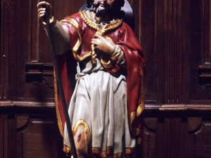 Ermita de San Juan de Iturriotz. Escultura. San Roque