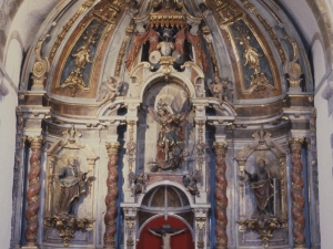 Iglesia parroquial de San Miguel. Retablo de San Miguel Arcángel